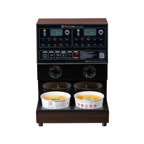 [포인트쿠커] 2구 라면 조리기 (블랙)(PHT-2000_BK)