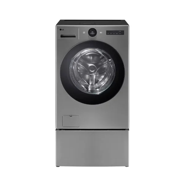 [LG] 트롬 오브제컬렉션 워시콤보 세탁기 25kg+건조기 15kg+미니워시 모던 스테인리스 (FH25VAX)