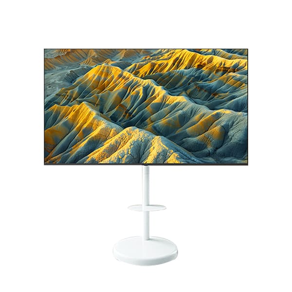 [더함] 스마트 구글 5.0 OS 안드로이드 14 QLED TV 75인치 120Hz+이동형스탠드 (G754Q-5.0-삼텐바이미)